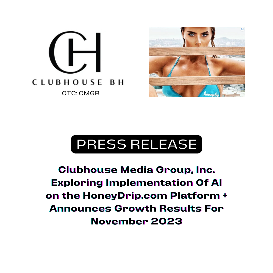 Clubhouse Media Group, Inc. Exploring Implementation Of AI on the